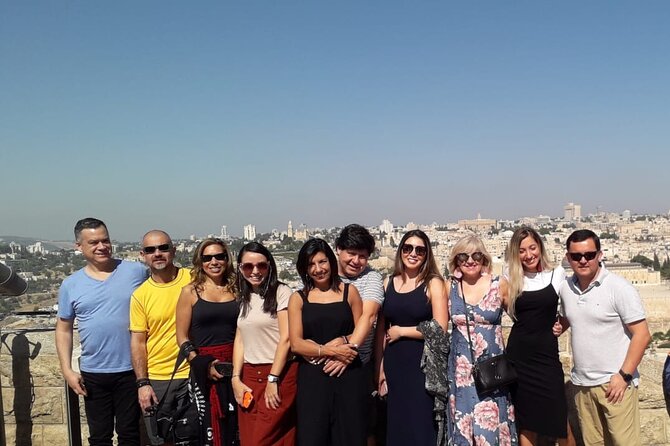 2024 Jerusalem & Bethlehem from Ashdod Port Small Groups - Mount of Olives: The Panoramic Stop People Actually Remember
