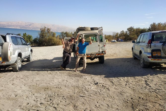 4WD St. George's Monastery Jordan Baptize Dead Sea adventure tour - John the Baptist Area East of Jericho and the Jordan Story on the Ground