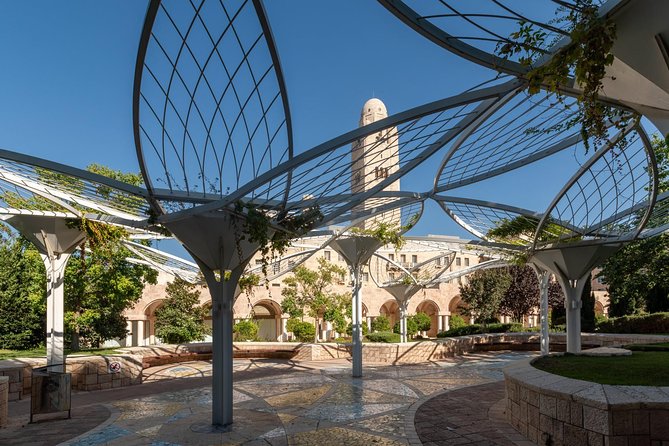 Best of Jerusalem Full-Day Tour from Tel Aviv - YMCA Tower and the secret garden: a quick architectural payoff