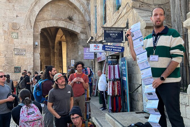 Best seller! Jerusalem old city four quarters tour - Price and value: $450 per group for an efficient Old City day