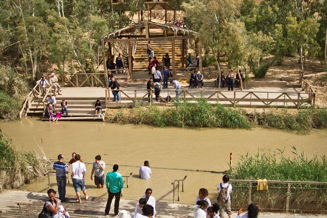 Bethlehem Jericho Jordan River from Jerusalem-Guided-small groups - Morning views: Mount of Olives, then quick Dead Sea photo time