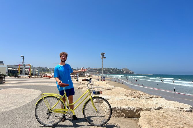 Bicycle Rentals - Building your bike day: Tayelet for views, city streets for texture, Jaffa for payoff