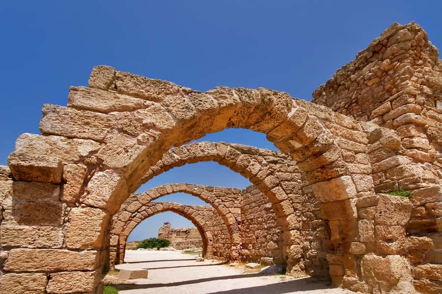 Caesarea, Haifa & Akko Day Trip from Jerusalem - Caesarea’s Roman Theatre and Aqueduct Remains