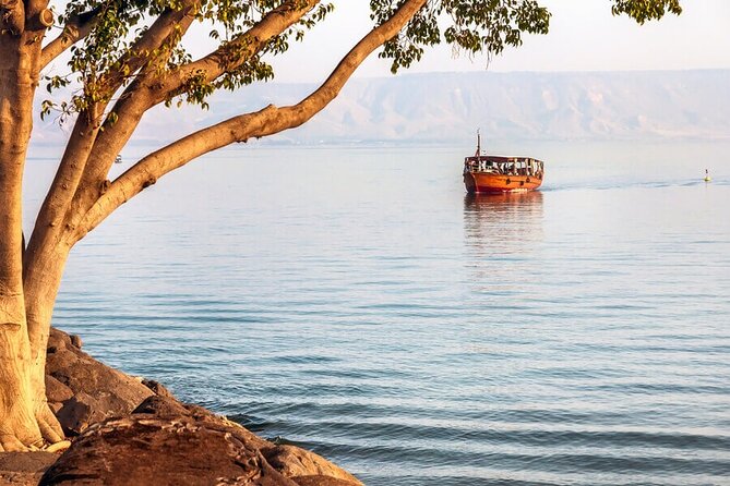 Christian Sites by the Sea of Galilee from Tel Aviv - Mount of Beatitudes: Franciscan Church and Wide Sea Views