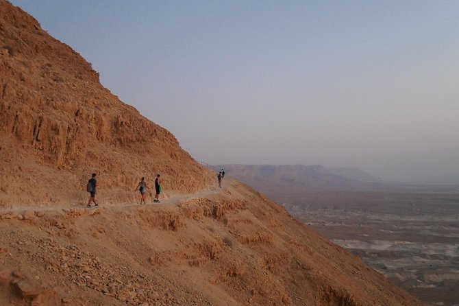 Day Trip: Masada Sunrise, Ein Gedi, and Dead Sea from Tel Aviv - Masada National Park: gates, the fortress ruins, and the climb