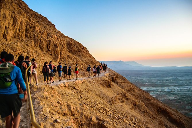 Dead Sea, Masada at Sunrise and Ein Gedi Tour from Jerusalem - Dead Sea beach time: floating, mud, and staying un-busy