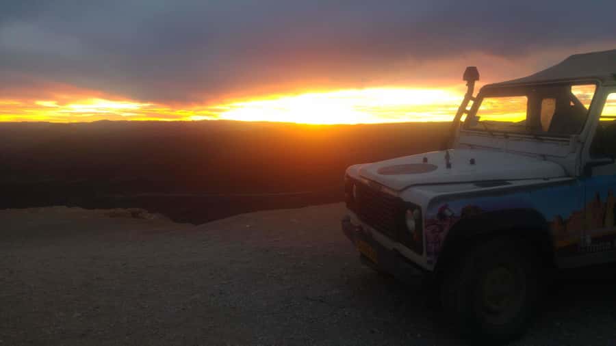 Eilat Mountains: Sunset Jeep Adventure to Mount Joash - Pickup, Timing, and Getting Ready in the Heat or Cold