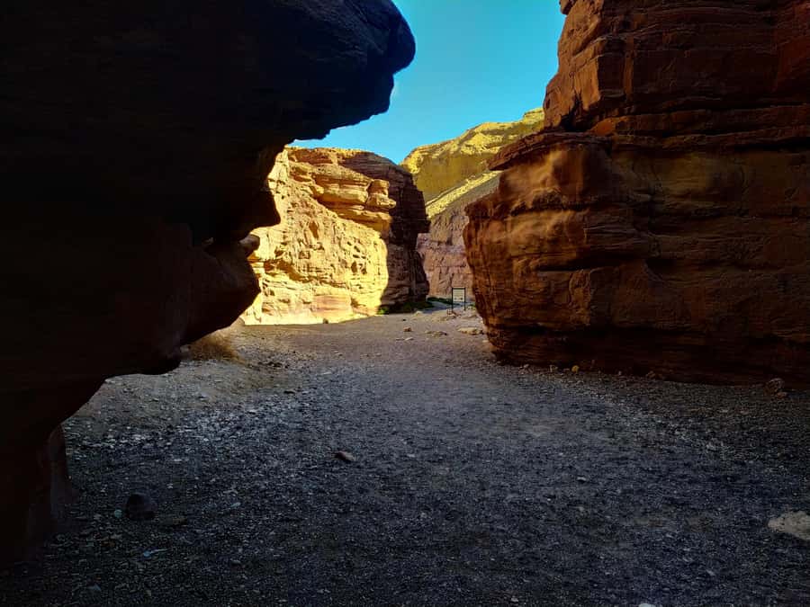 From Eilat: Red Canyon Guided Tour - From Eilat to the Red Canyon, with an off-road start