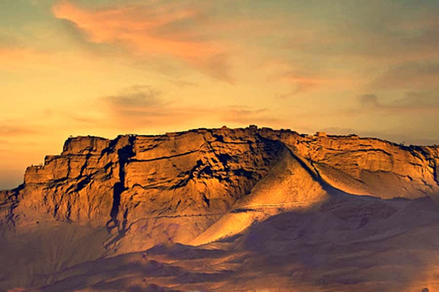 From Jerusalem: Masada&Dead Sea Tour INCLUDING ENTRANCE FEES - Ascending Masada by cable car, and why that matters