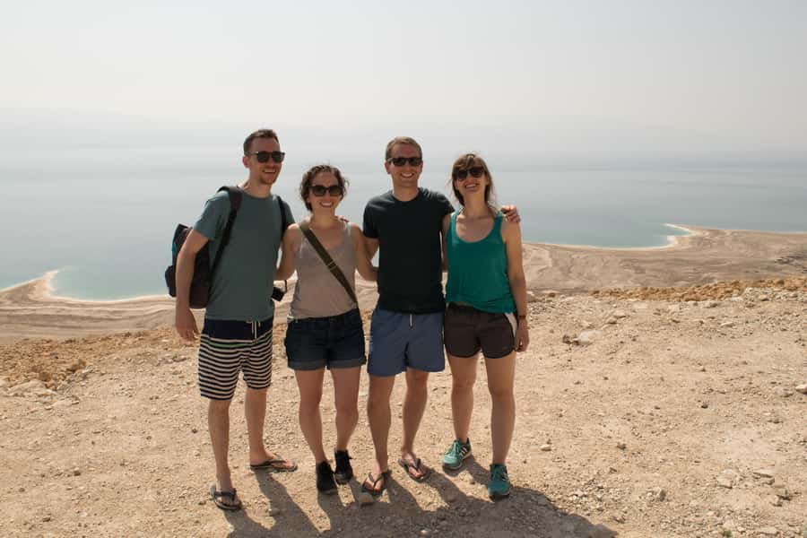 From Tel Aviv: Masada, Ein Gedi and Dead Sea Day Tour - Masada: cliff-top fortress, cable car options, and the audio guide you might need