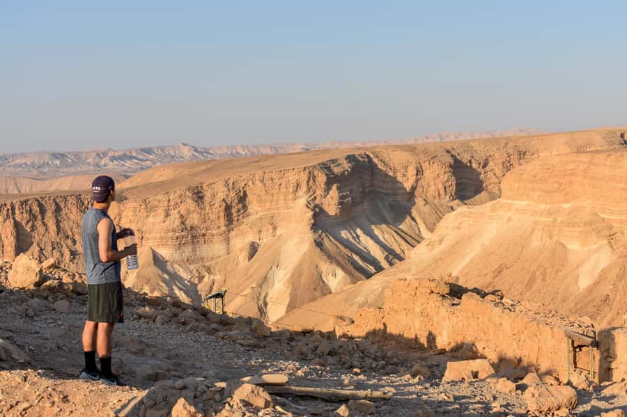 From Tel Aviv: Masada, Ein Gedi & Dead Sea Tour - Ein Gedi oasis walk: waterfalls, shade, and desert wildlife