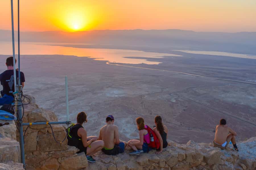 From Tel Aviv: Masada Sunrise, Ein Gedi and Dead Sea Tour - From Tel Aviv at 2:00 AM: the early start that pays off