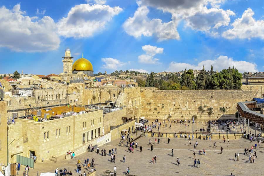From TLV- Jerusalem Old & New tour INCL. ENTRANCE FEES & P/U - Mount of Olives viewpoint: your mental map starts here