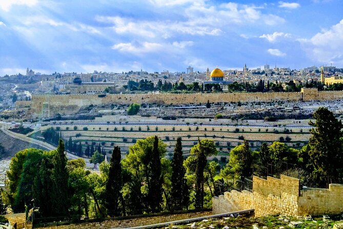 Full Day Jerusalem and Bethlehem - Mount of Olives, Dominus Flevit, and Getsemaneh churches with rooftop views