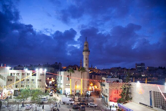 FullDay Bethlehem Jericho Guided Tour From Jerusalem -small group - Tel es-Sultan lunch and shopping stop, plus the Zacchaeus sycamore moment