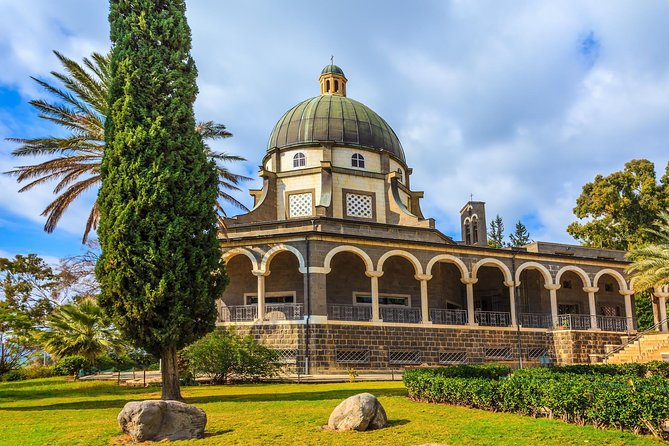 Haifa Shore Excursion: Nazareth and the Galilee - for cruise ship guests only - Mount of Beatitudes viewpoint, then the Church of the Sermon on the Mount
