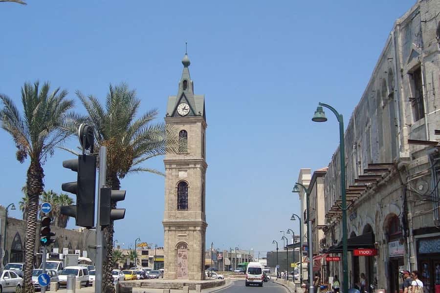 Jaffa: Old City, Port & Shuk Hapishpishim Walking Tour - Clock Tower Square and the walk into the Old City