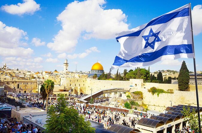 Jerusalem and the Dead Sea - Rooftop Ramparts and the Western Wall, walking the Old City from two angles