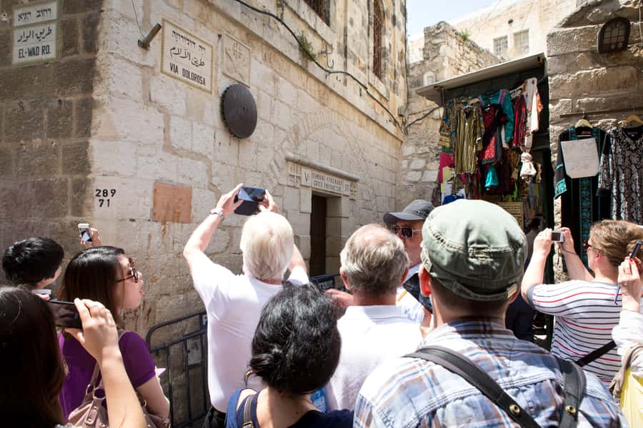 Jerusalem Half-Day Sightseeing Tour - The Kidron Valley approach to Gethsemane and the city walls