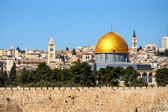 Jerusalem : Private Walking Tour with A Guide (Private Tour) - Mount of Olives and Promenade Stops for Perspective