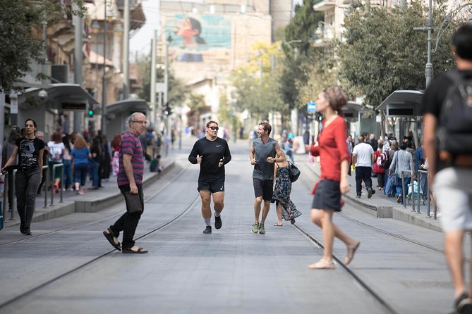 Jerusalem Running Tour-Experience the unique vibes of Jerusalem in your sneakers - Mahane Yehuda Market and Jaffa Street: local noise, edible smells
