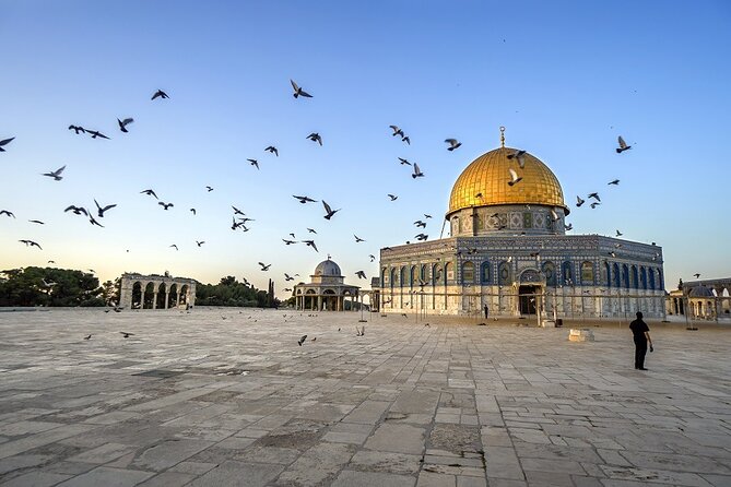 Jerusalem Temple Mount & Dome of the Rock from Tel Aviv - Mount of Olives and Tomb of the Prophets, Views Plus Context