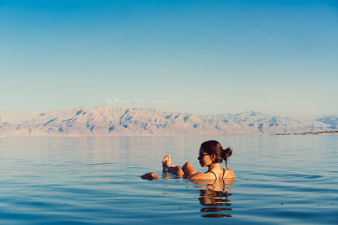 Masada, Ein Gedi and The Dead Sea from Jerusalem - Dead Sea private beach time, floating, mud, and a big sensory experience