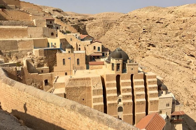 Mount of Temptation, Saint George Monestary, Saint Saba & Bethlehem One Day Tour - Bethlehem old city, Rachel’s Tomb area, and a look beyond the churches