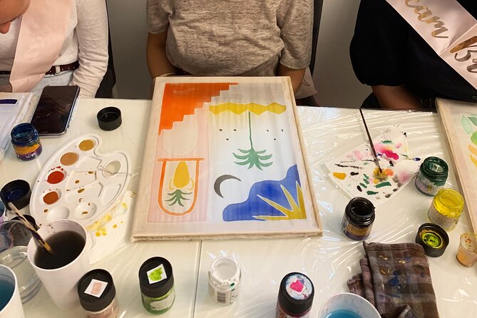 Private Silk Wall Hanging Painting Workshop in Jerusalem - Silk painting, simplified: what you learn in 90 minutes