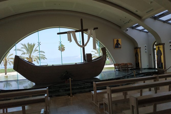 Private tour: Around the Sea of Galilee. - St. Peter’s Fish lunch, a biblical-food break that keeps momentum