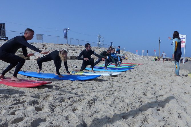 Professional Surfing lessons in the heart of Tel Aviv - What happens in the water: balance, wave choice, and standing