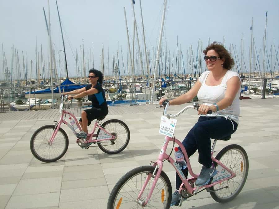 Tel Aviv 3-Hour Easy Bike Tour - Tachana Compound and the old Tel Aviv Train Station stop