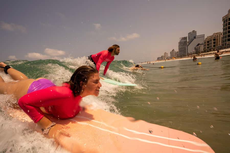 Tel Aviv: Professional Surfing Lessons at Beach Club TLV - Key Things to Know Before You Go