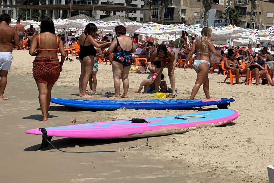 Tel Aviv: Professional Surfing Lessons at Beach Club TLV - Coaching Style That Helps Beginners Actually Improve