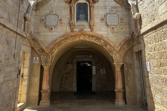 Travel to Bethlehem Half Day Guided Tour from Jerusalem & TelAviv - Jerusalem or Tel Aviv pickup, and the vehicle switch at the border